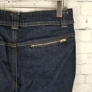 FILIPPA K | single zip rear pocket raw hem jeans